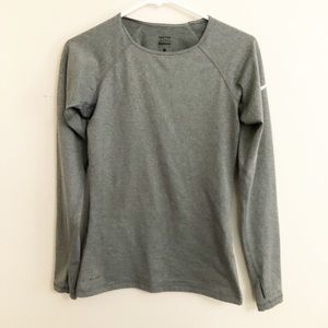 Nike Women's Pro Combat Dri Fit Long Sleeve Top